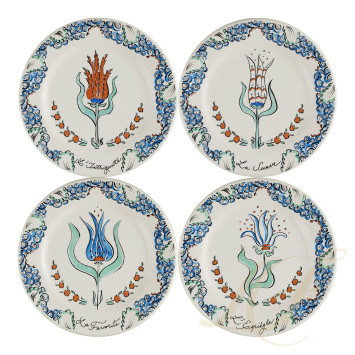 Тарелка закусочная 22см, 4шт. коллекции La Favorite бренда Gien