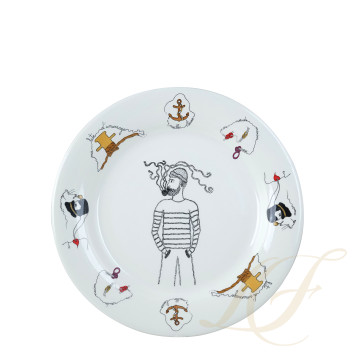 Тарелка главная 27,4см коллекции La Prestic Ouiston бренда Gien