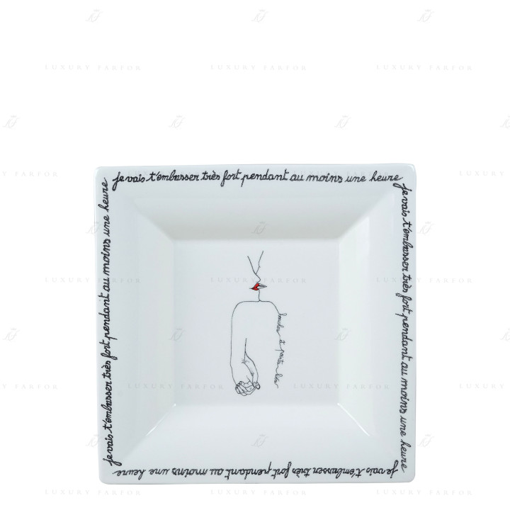 Чаша квадратная 22см коллекции La Prestic Ouiston бренда Gien