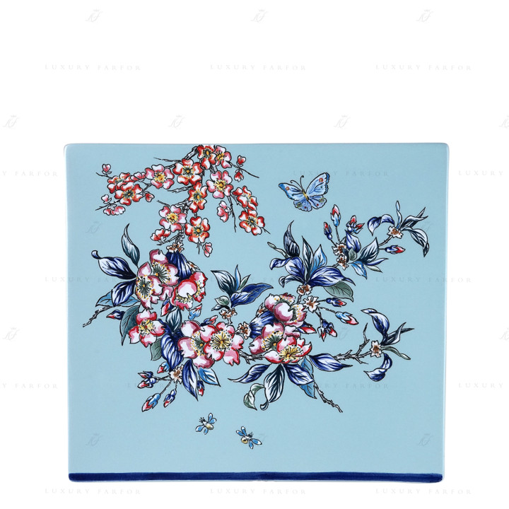 Блюдо прямоугольное 29,5х26,5см коллекции Le Jardin De Kyoto бренда Gien