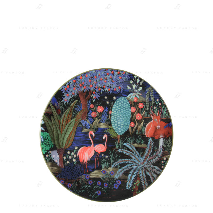 Тарелка закусочная 22см коллекции Le Jardin Du Palais бренда Gien