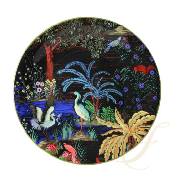 Тарелка закусочная 22см, 4шт. коллекции Le Jardin Du Palais бренда Gien