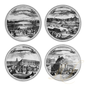 Конфетница 12,8см, 4шт. коллекции Les assiettes à thème 