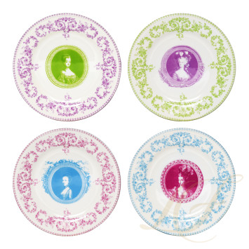 Тарелка закусочная 22см, 4шт. коллекции Les assiettes à thème 