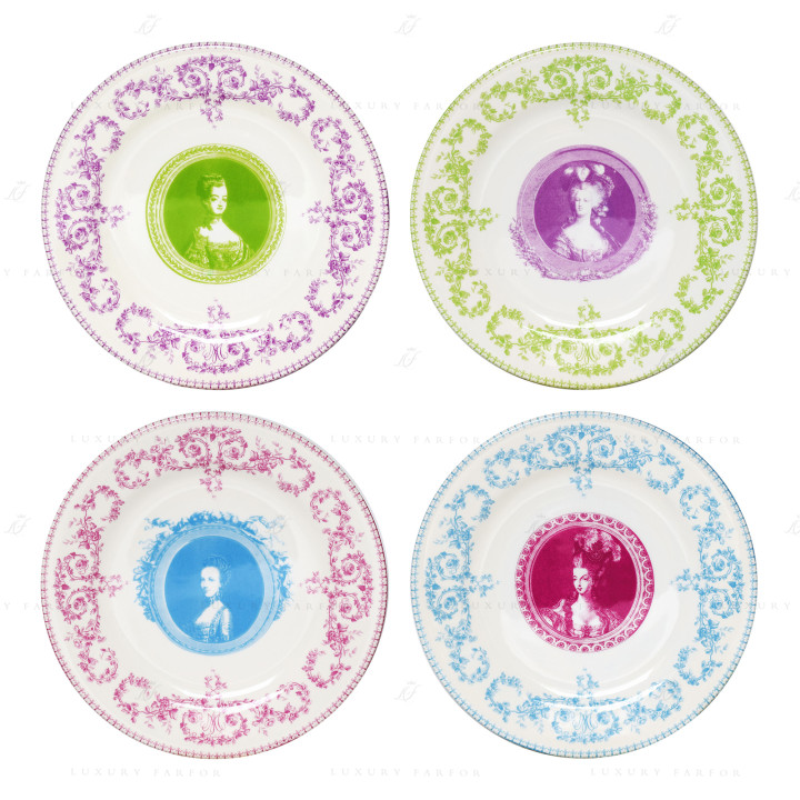 Тарелка закусочная 22см, 4шт. коллекции Les assiettes à thème 