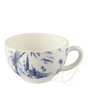 Чашка чайная с блюдцем 0,16л, 2шт. коллекции Les Depareillees Bleu бренда Gien