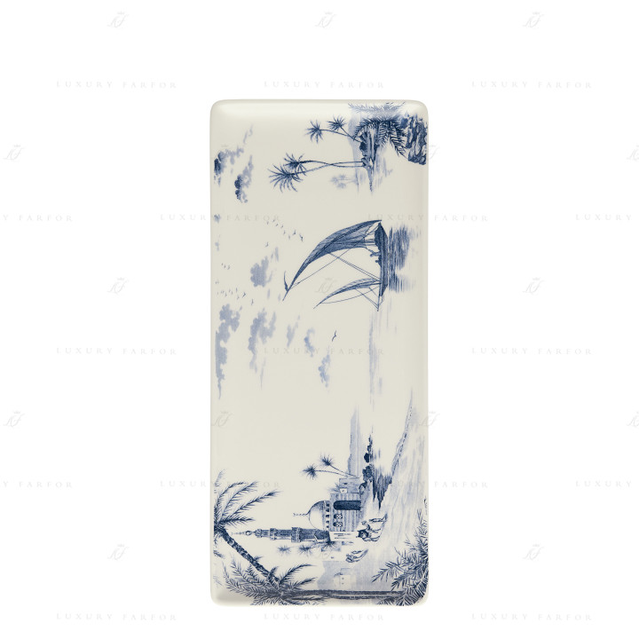 Блюдо для пирога 36х15,5см коллекции Les Depareillees Bleu бренда Gien