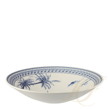 Тарелка для спагетти 27,4см коллекции Les Depareillees Bleu бренда Gien