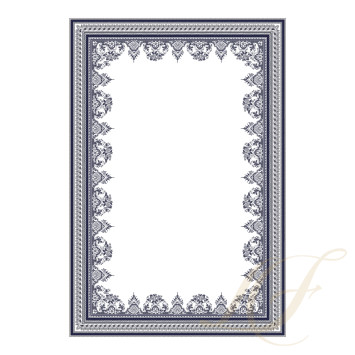 Скатерть 170х250см коллекции Les Depareillees Bleu бренда Gien