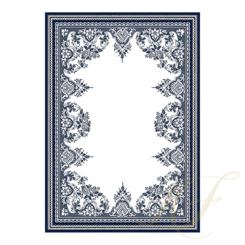 Бегунок для стола 36х51см, 2шт. коллекции Les Depareillees Bleu бренда Gien