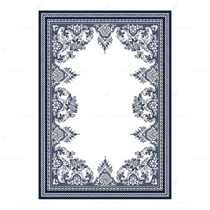 Бегунок для стола 36х51см, 2шт. коллекции Les Depareillees Bleu бренда Gien