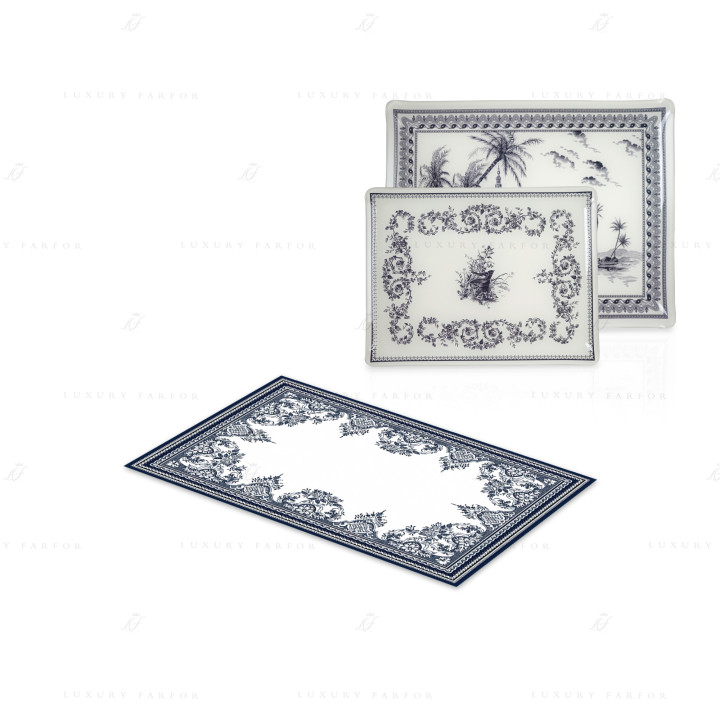 Коллекция Les Depareillees Bleu бренда Gien