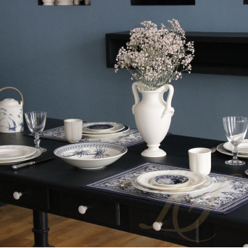 Коллекция Les Depareillees Bleu бренда Gien