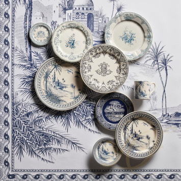 Коллекция Les Depareillees Bleu бренда Gien