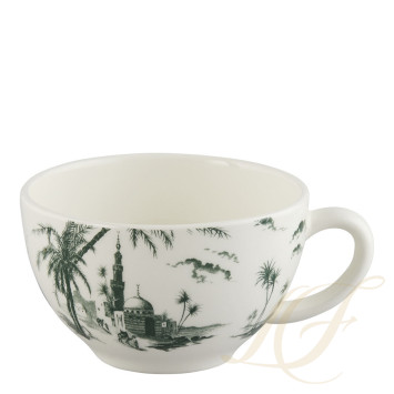 Чашка чайная с блюдцем 0,16л, 2шт. коллекции Les Depareillees Vert бренда Gien