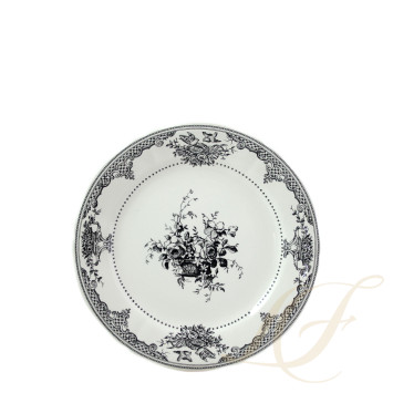 Тарелка закусочная 23,2см коллекции Les Depareillees Vert бренда Gien