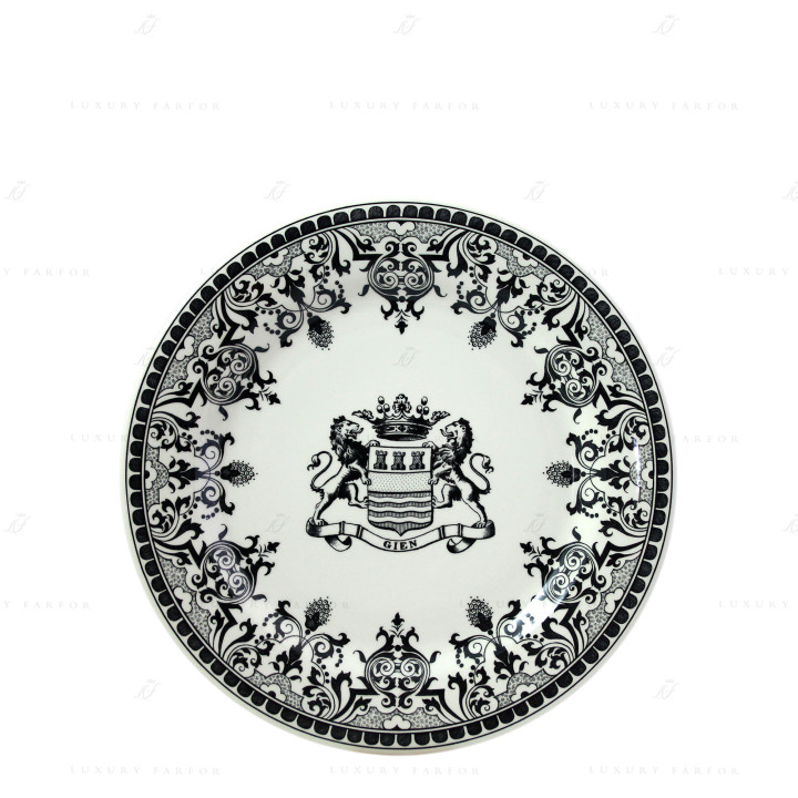 Тарелка главная 27,4см коллекции Les Depareillees Vert бренда Gien