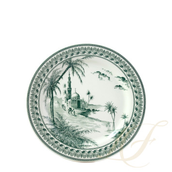 Тарелка главная 27,4см коллекции Les Depareillees Vert бренда Gien