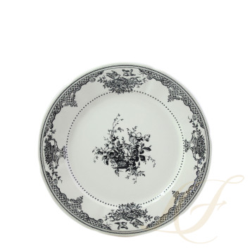 Тарелка главная 27,3см коллекции Les Depareillees Vert бренда Gien