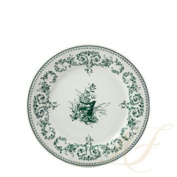 Тарелка главная 27,3см коллекции Les Depareillees Vert бренда Gien