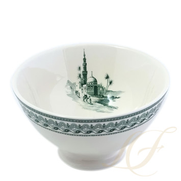 Чаша бульонная 0,7л коллекции Les Depareillees Vert бренда Gien