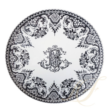 Тарелка настенная 61,5см коллекции Les Depareillees Vert бренда Gien