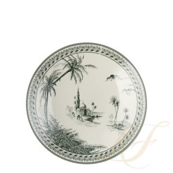 Тарелка для спагетти 27,4см коллекции Les Depareillees Vert бренда Gien