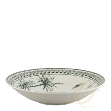 Тарелка для спагетти 27,4см коллекции Les Depareillees Vert бренда Gien