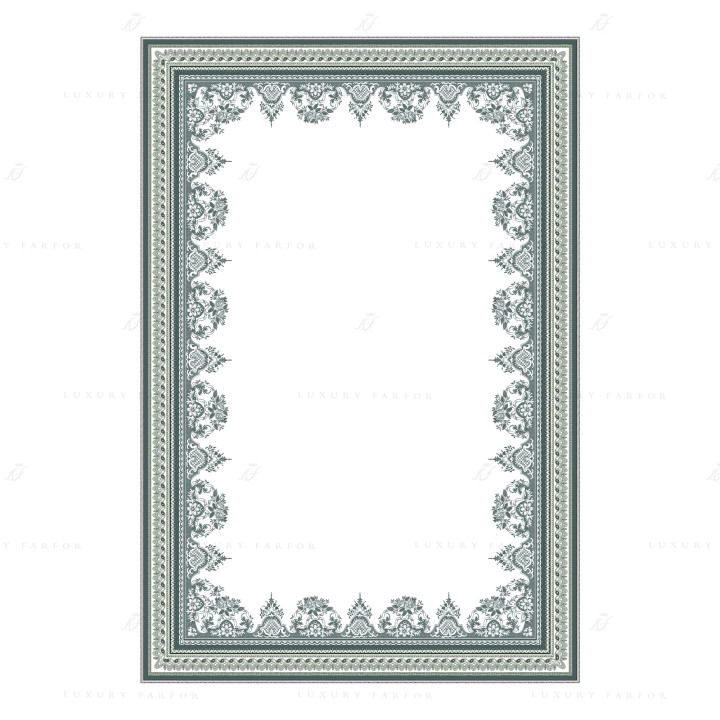 Скатерть 170х250см коллекции Les Depareillees Vert бренда Gien