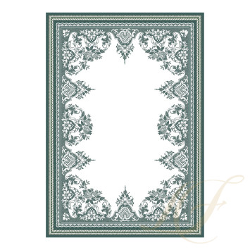 Бегунок для стола 36х51см, 2шт. коллекции Les Depareillees Vert бренда Gien