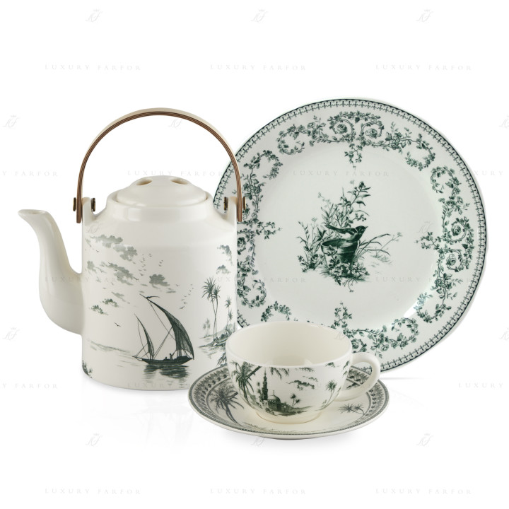 Коллекция Les Depareillees Vert бренда Gien