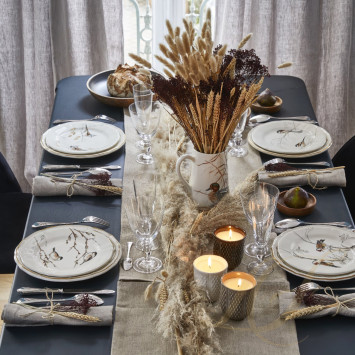 Тарелка закусочная 23,2см коллекции Les Oiseaux De La Foret бренда Gien