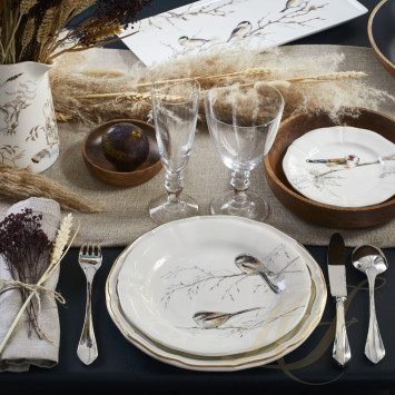 Тарелка десертная 16,3см коллекции Les Oiseaux De La Foret бренда Gien