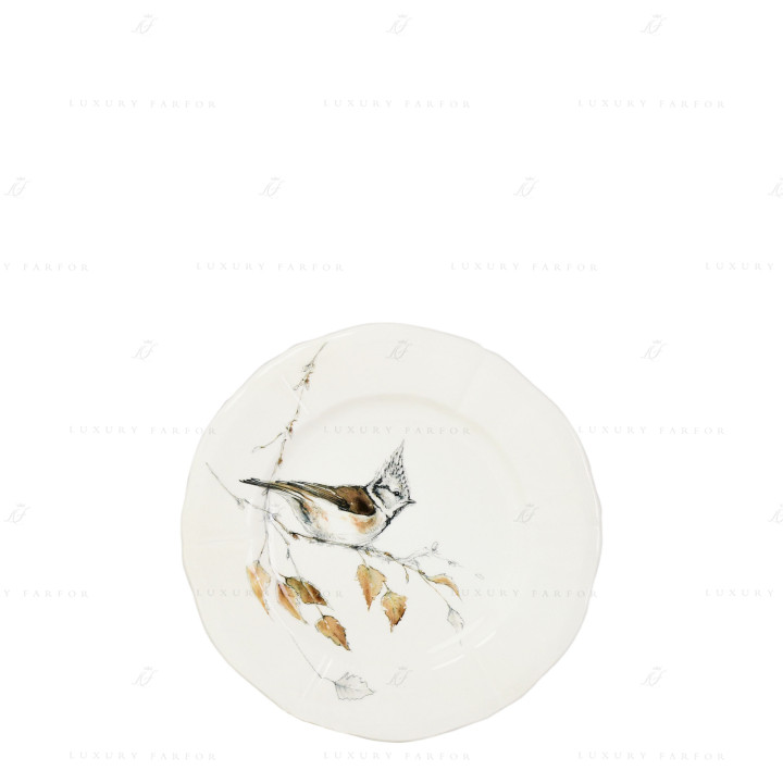 Тарелка десертная 16,3см коллекции Les Oiseaux De La Foret бренда Gien