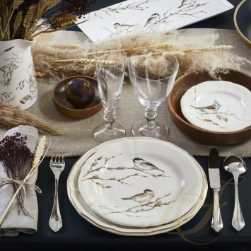 Тарелка десертная 16,3см коллекции Les Oiseaux De La Foret бренда Gien