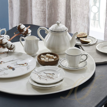 Блюдо для пирога круглое 30см коллекции Les Oiseaux De La Foret бренда Gien