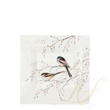 Чаша квадратная 22см коллекции Les Oiseaux De La Foret бренда Gien
