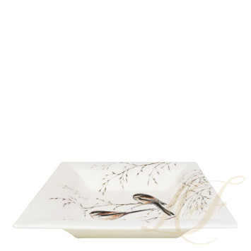 Чаша квадратная 22см коллекции Les Oiseaux De La Foret бренда Gien