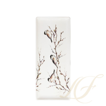 Блюдо для пирога 36х15,5см коллекции Les Oiseaux De La Foret бренда Gien