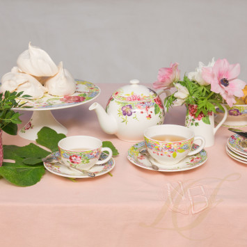 Тарелка десертная 16,5см коллекции Millefleurs бренда Gien