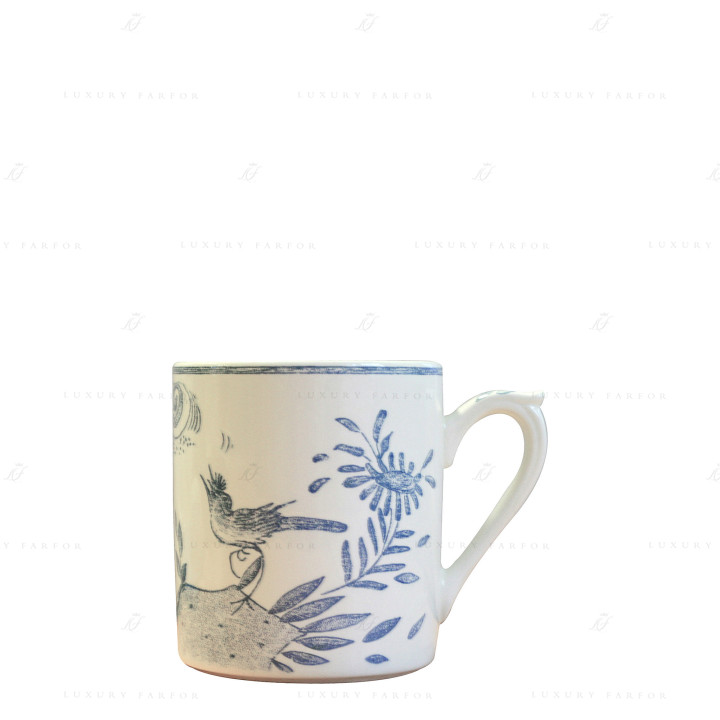 Кружка 0,25л коллекции Oiseau Bleu бренда Gien