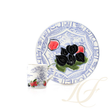 Коллекция Oiseau Bleu Fruits бренда Gien