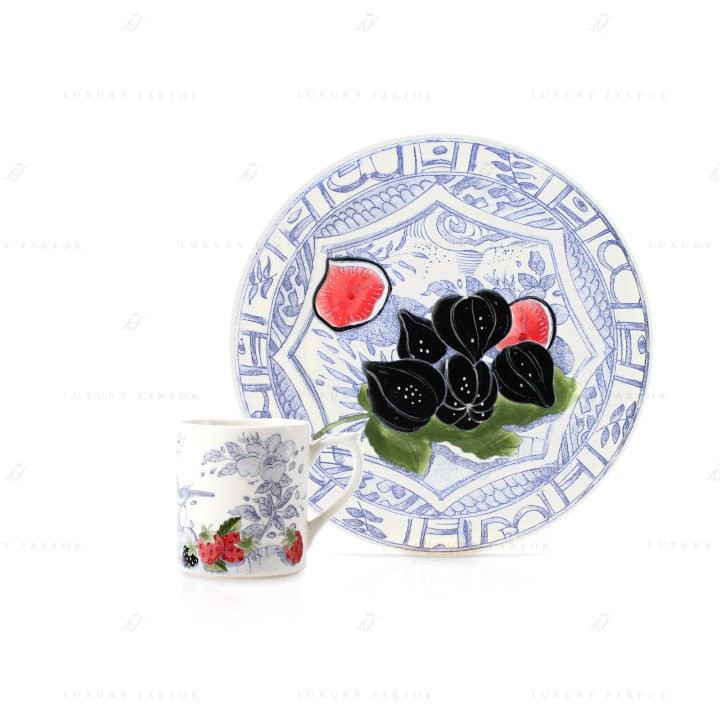 Коллекция Oiseau Bleu Fruits бренда Gien