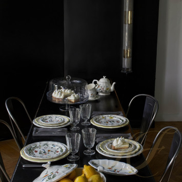 Чашка эспрессо с блюдцем 0,085л, 2шт. коллекции Oiseaux De Paradis бренда Gien