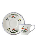 Чашка чайная с блюдцем 0,175л, 2шт. коллекции Oiseaux De Paradis бренда Gien