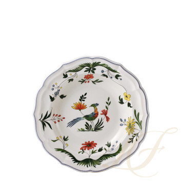 Тарелка глубокая 22,5см коллекции Oiseaux De Paradis бренда Gien