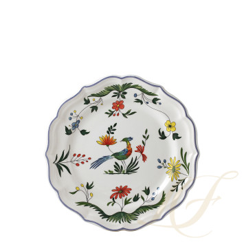 Тарелка закусочная 23,2см коллекции Oiseaux De Paradis бренда Gien