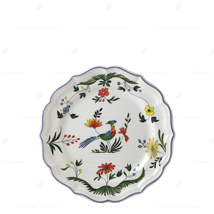 Тарелка закусочная 23,2см коллекции Oiseaux De Paradis бренда Gien