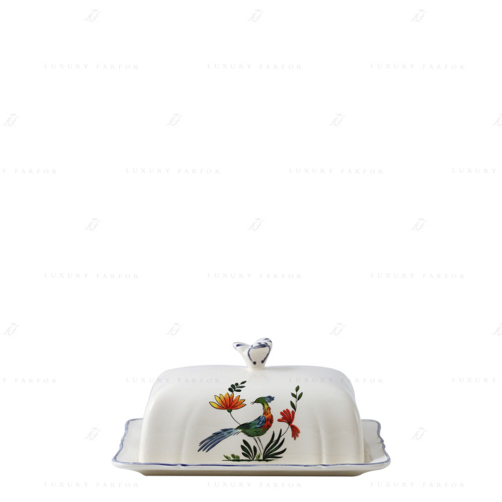 Масленка 17,8х13,5см коллекции Oiseaux De Paradis бренда Gien