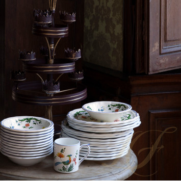 Кружка 0,25л коллекции Oiseaux De Paradis бренда Gien